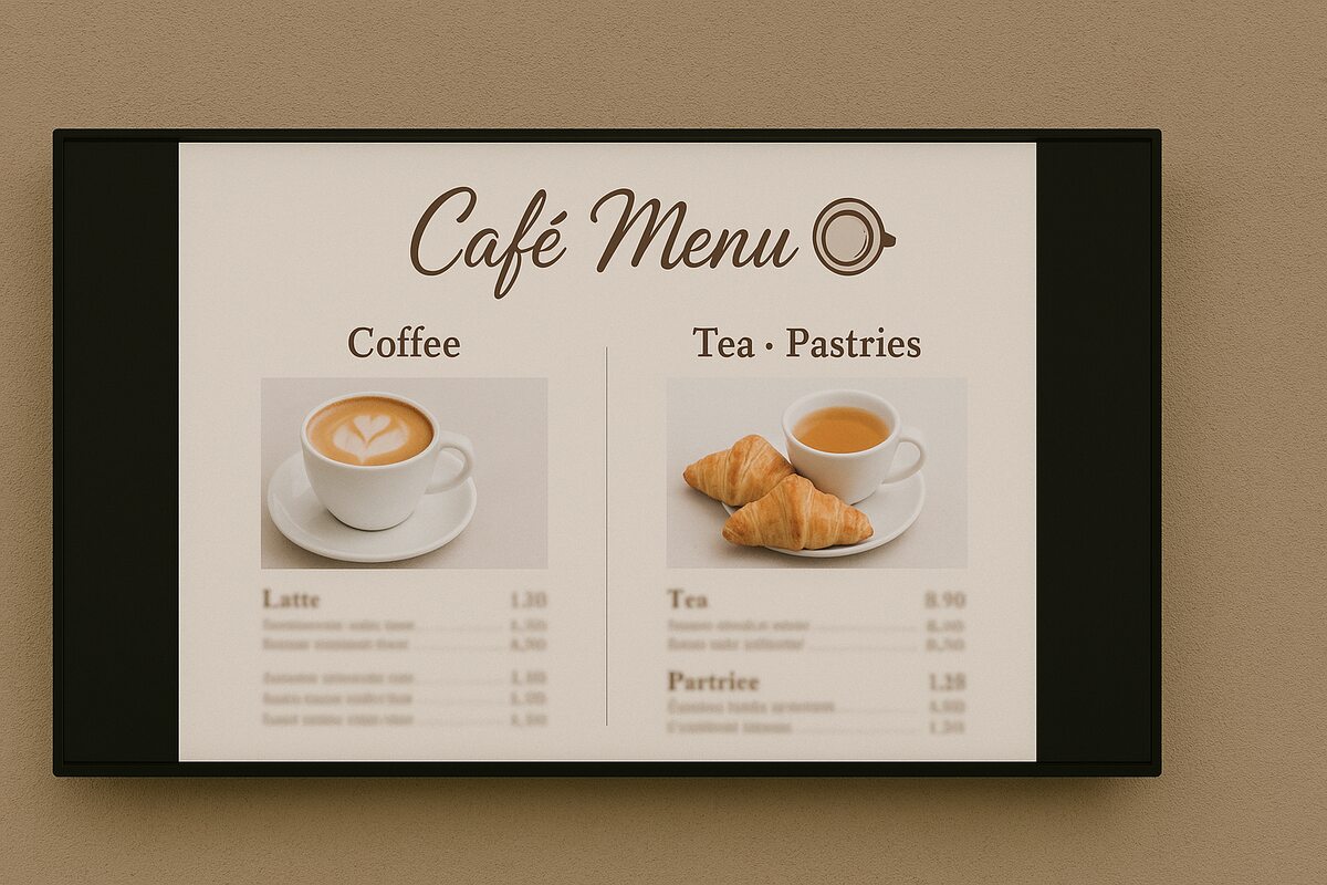 Café Menu Board