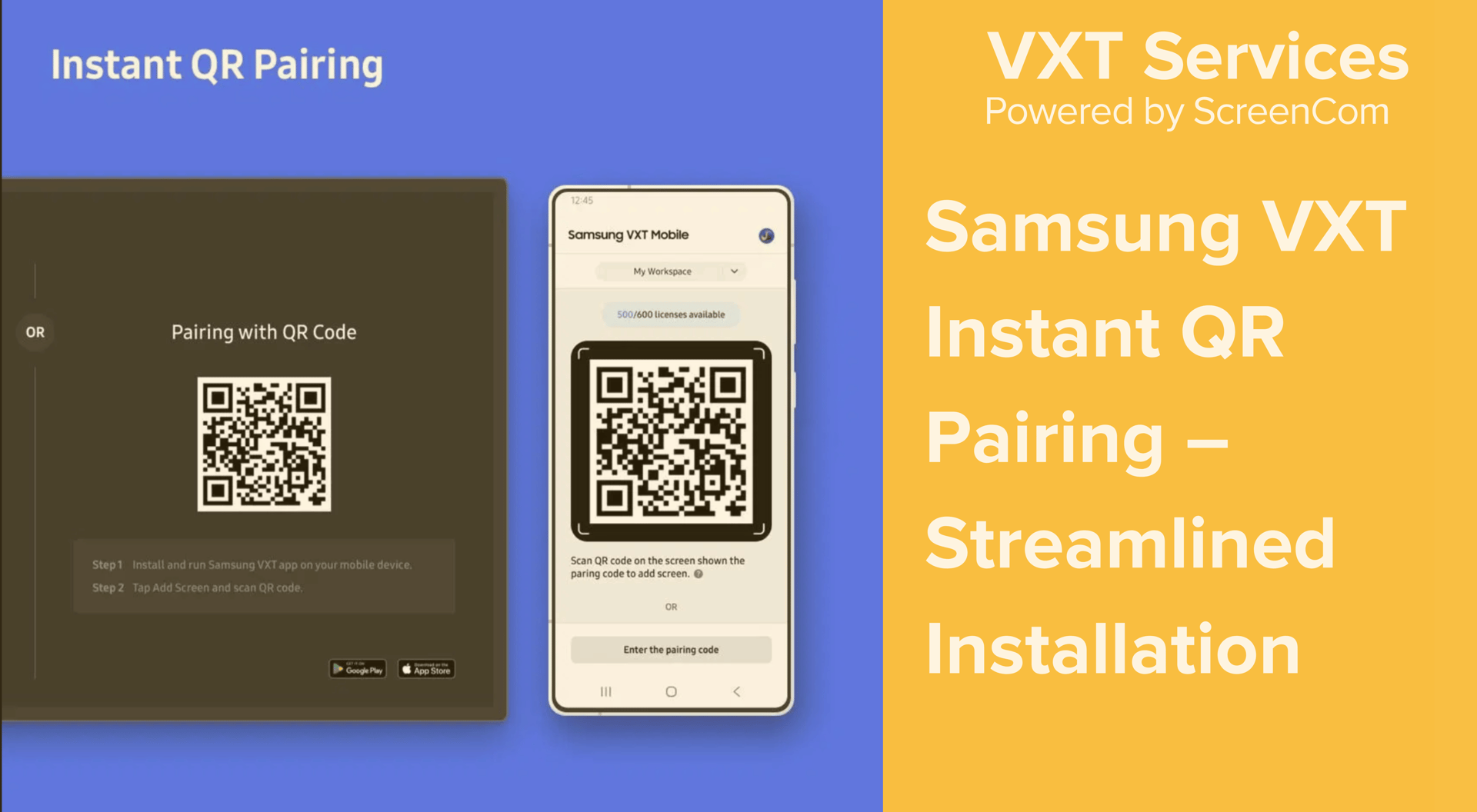 VXT Compatible Hardware & Devices | Samsung VXT Displays