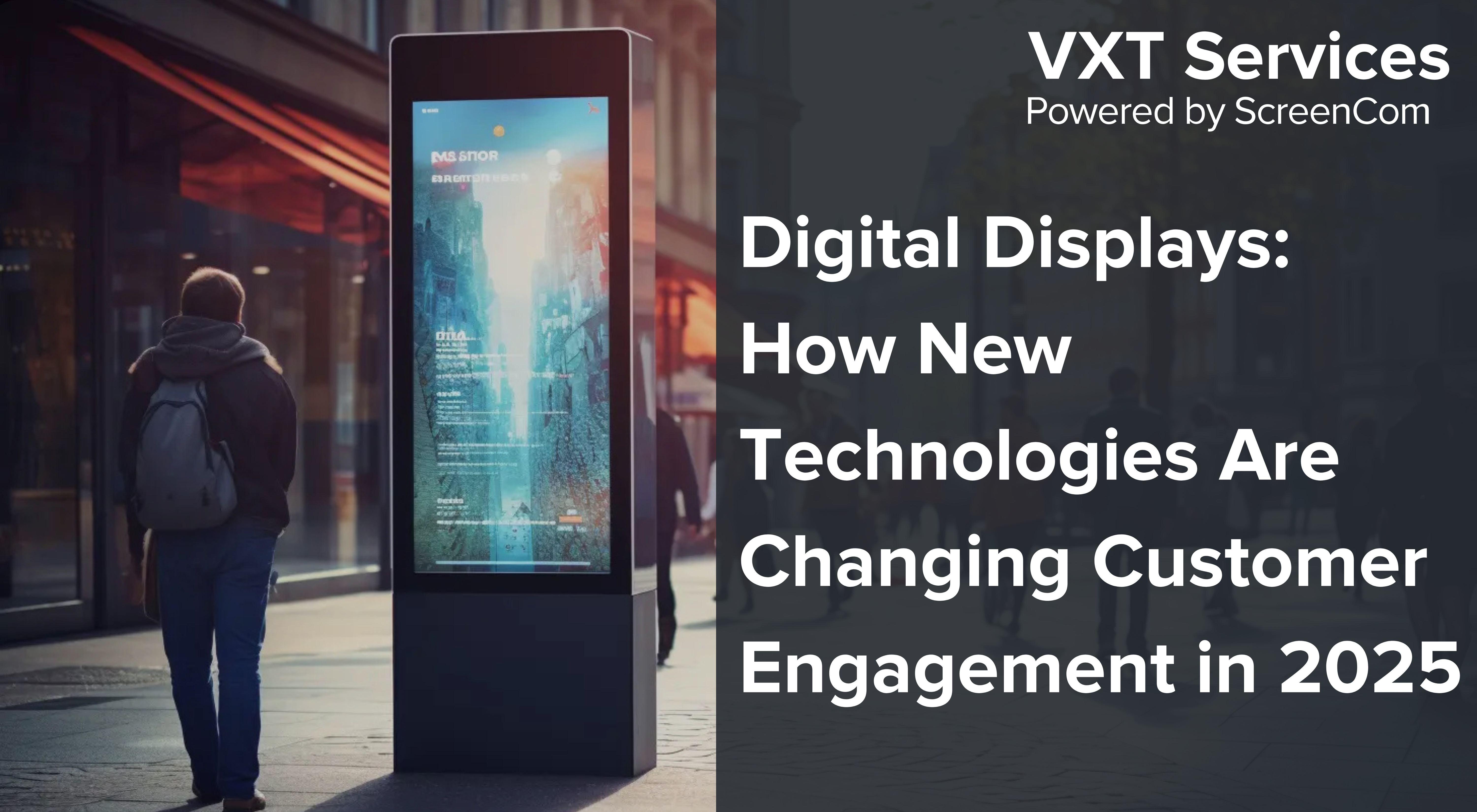 Digital Displays: How New Technologies Are Changing Customer Engagement in 2025