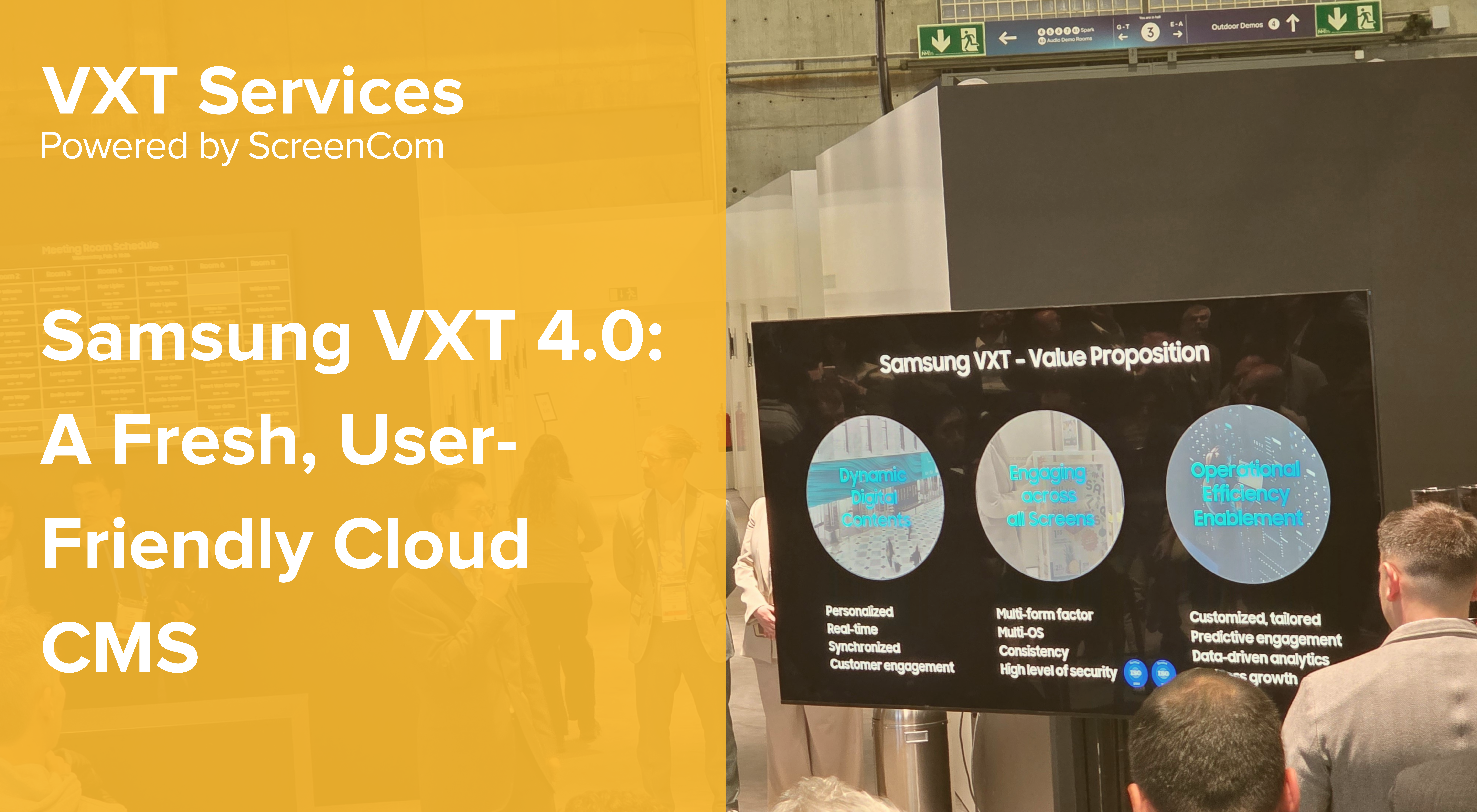 Samsung VXT 4.0: A Fresh, User-Friendly Cloud CMS
