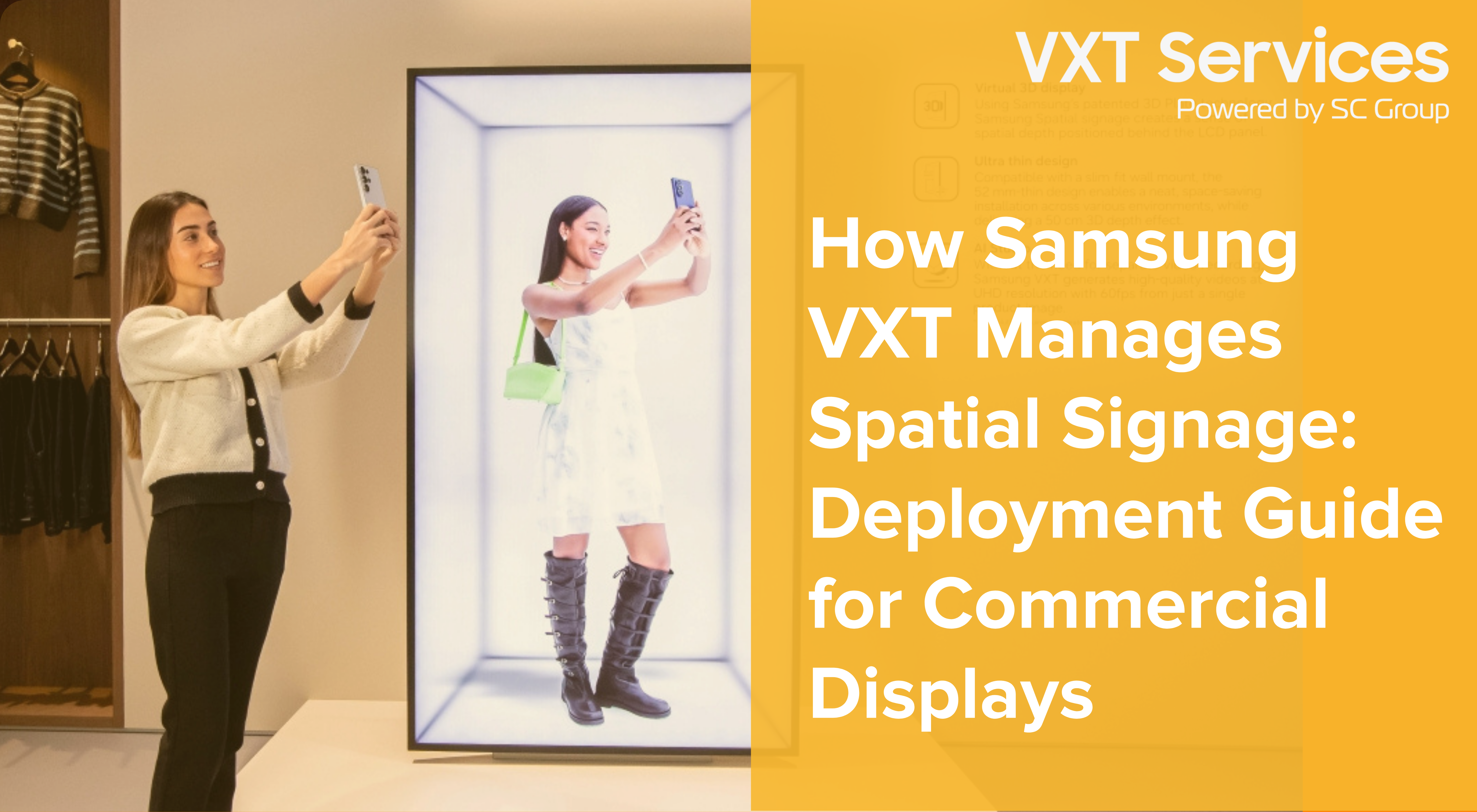 Samsung Spatial Signage